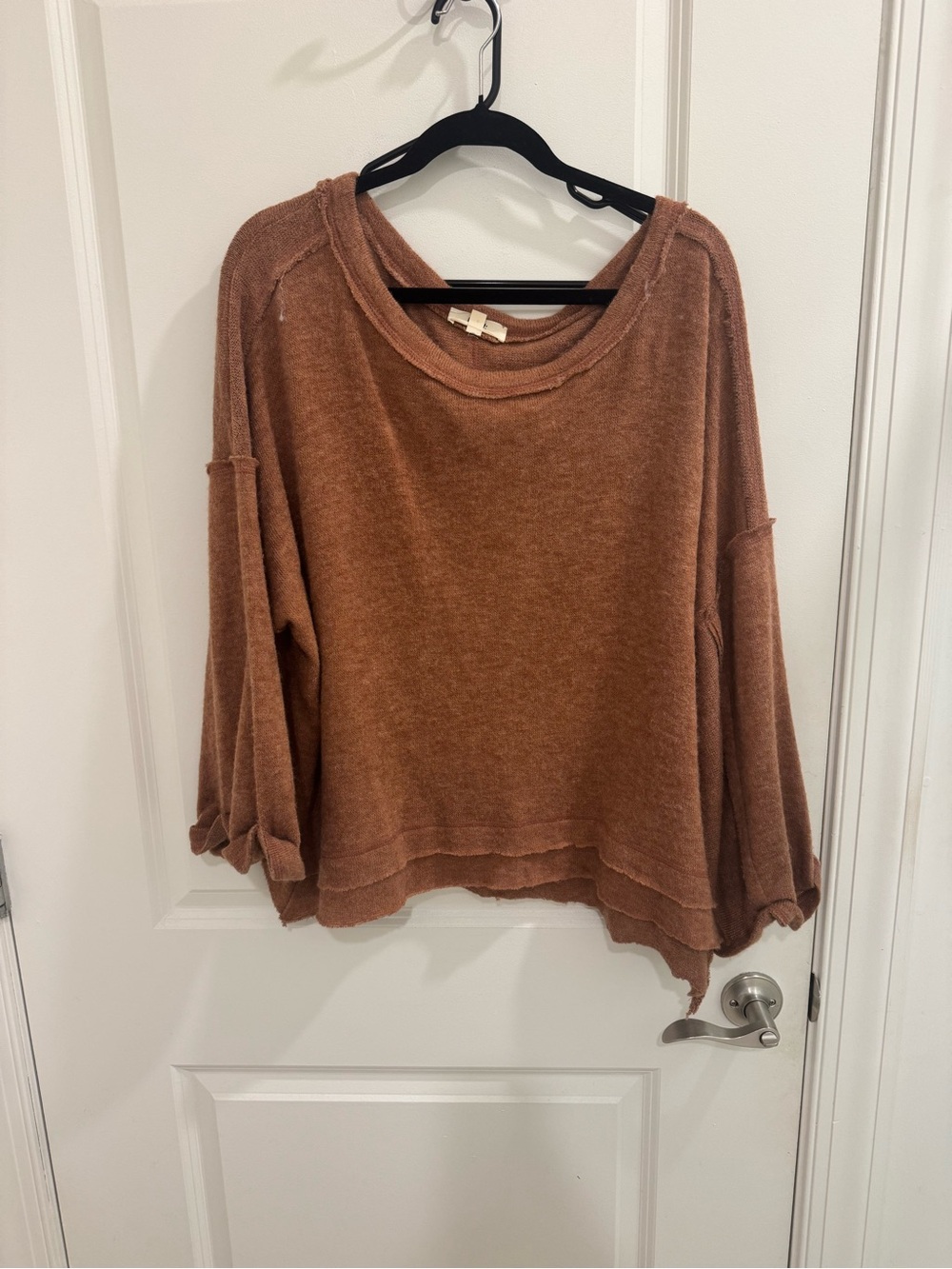 Cozy Oversized Rust Brown Women’s Sweater